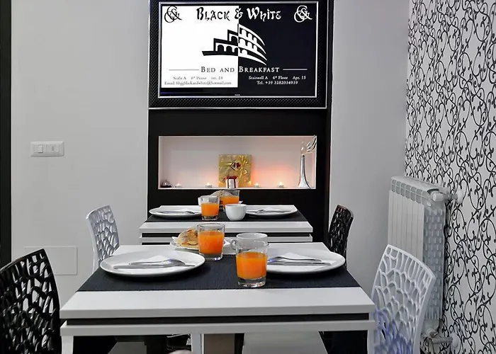黑与白住宿加早餐旅馆 4* 罗马